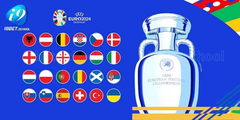 Euro 24 sẽ có sự tham dự của 24 đại diện lớn nhất từ lục địa già